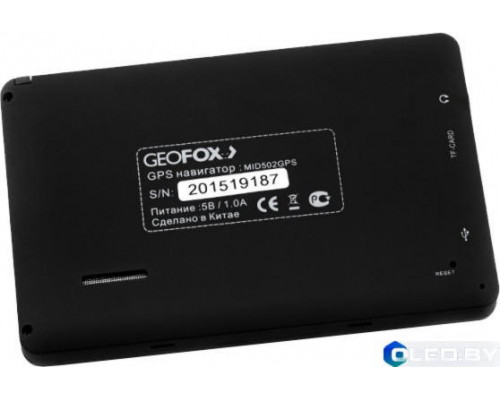 GPS навигатор GeoFox MID430
