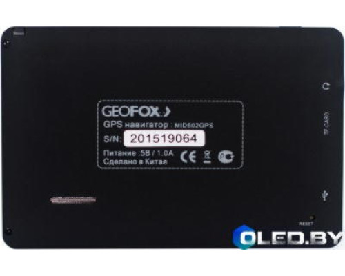GPS-навигатор GeoFox MID502GPS IPS