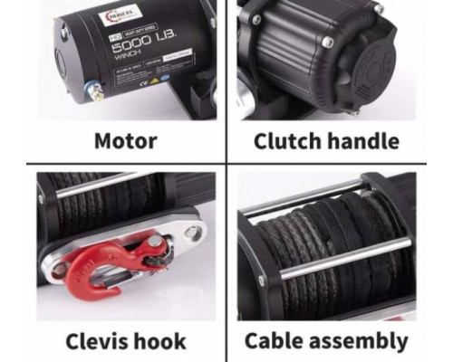 Лебедка автомобильная Rugcel DC 5000LB