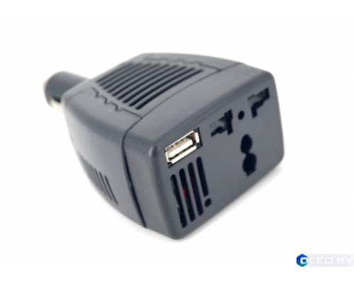 Автомобильный инвертор DC 12V в AC 220V с USB портом Eplutus PW-75