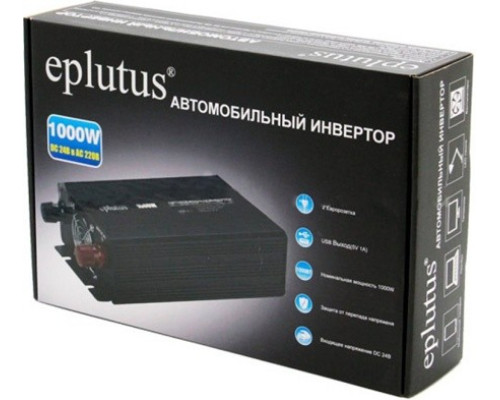Автомобильный инвертор для грузовых машин на 24V Eplutus PW-1000