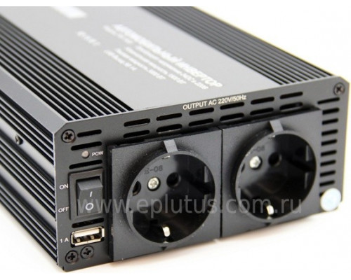 Автомобильный инвертор для грузовых машин на 24V Eplutus PW-1500