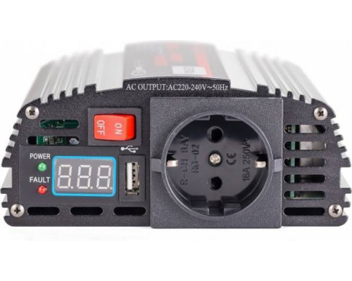 Автомобильный инвертор Geofox MD 300W 24V