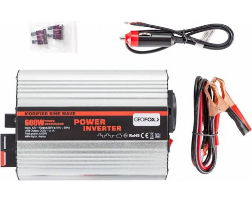 Автомобильный инвертор Geofox MD 600W 24V