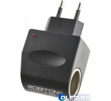 Сетевой адаптер с гнездом автоприкуривателяROBITON DC101