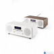 Настольный радиоприемник CD-плеер Auna Melodia CD DAB + / FM Bluetooth Будильник WH VT1