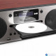 Микросистема Auna Harvard DAB / DAB + FM-тюнер CD-плеер USB Walnuss
