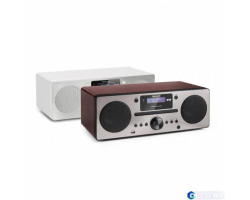 Микросистема Auna Harvard DAB / DAB + FM-тюнер CD-плеер USB WH