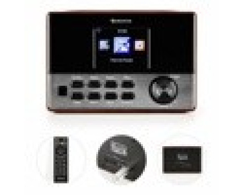 Интернет-радио Auna Connect 90 Wi-Fi AUX 3.2 TFT USB App Control Line Out WD