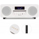 Настольный радиоприемник CD-плеер Auna Melodia CD DAB + / FM Bluetooth Будильник WH VT1