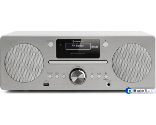 Микросистема Auna Harvard DAB / DAB + FM-тюнер CD-плеер USB WH
