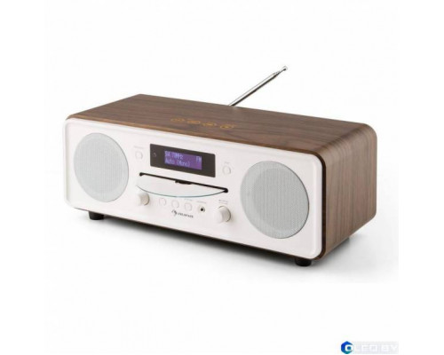 Настольный радиоприемник CD-плеер Auna Melodia CD DAB + / FM Bluetooth Будильник WH VT1