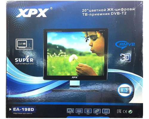 Портативный телевизор XPX EA-198D