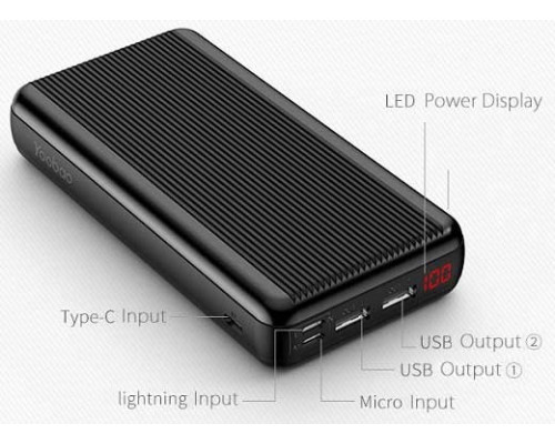 Внешний аккумулятор YOOBAO Power Bank P10D