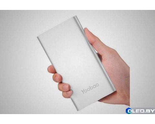 Внешний аккумулятор YOOBAO Power Bank PL8, серебристый