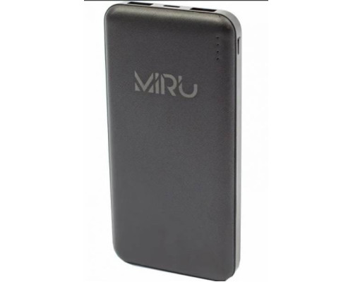 Внешний аккумулятор MIRU Li Pol, 10000 mAh
