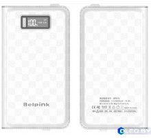 Внешний аккумулятор Power Bank Belpink BP919, 20000 mah