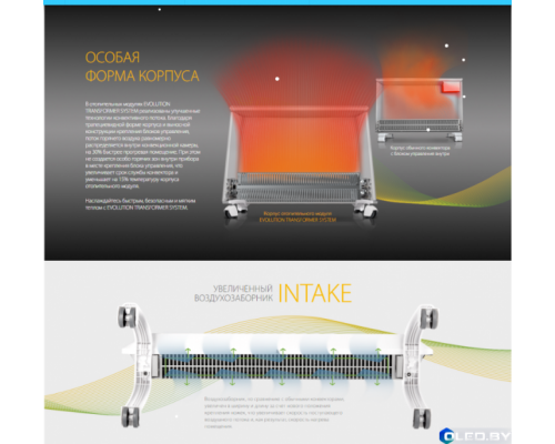 Модуль отопительный электрического конвектора Ballu BEC/EVU-2000