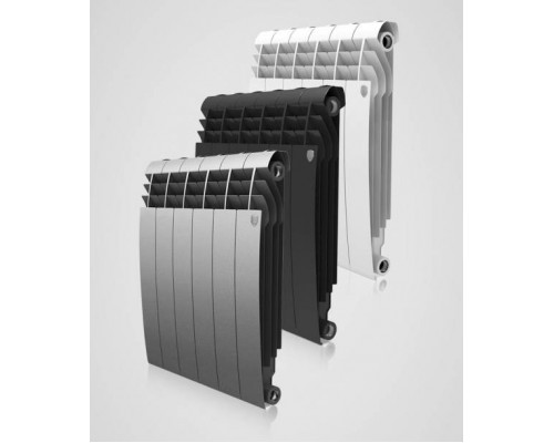 Радиатор Royal Thermo BiLiner 500 Silver Satin - 10 секц.