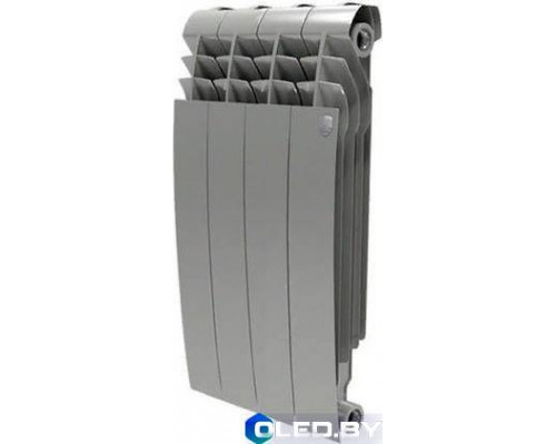 Радиатор Royal Thermo BiLiner 500 Silver Satin - 4 секц.