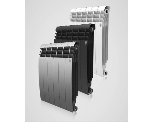 Радиатор Royal Thermo BiLiner 500 Silver Satin - 8 секц.