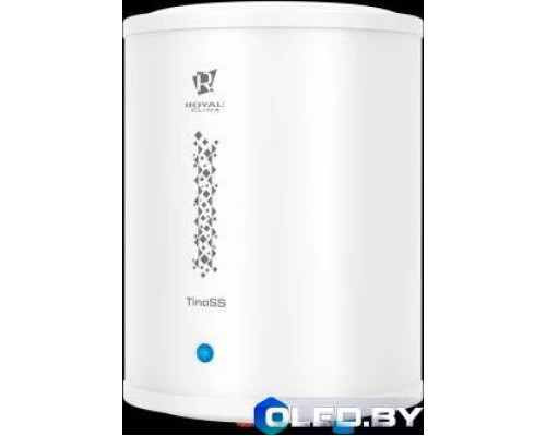 Накопительный электрический водонагреватель над мойкой Royal Clima TinoSS RWH-TS15-RS