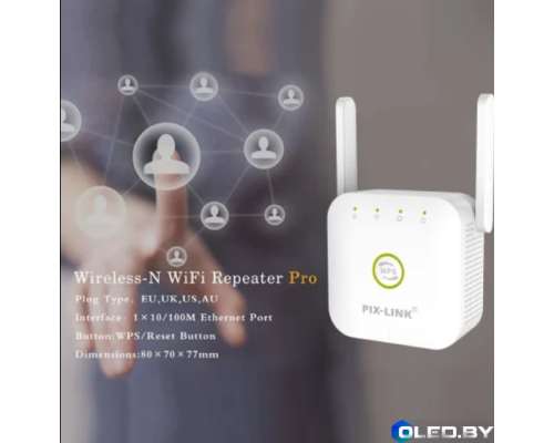 Усилитель сигнала Wi-Fi PIX-LINK LV-WR22