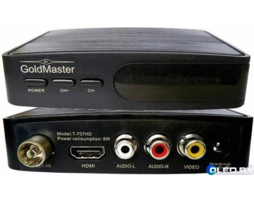 Приставка для цифрового ТВ GOLDMASTER T-707HD