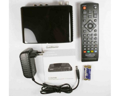 Приставка для цифрового ТВ GOLDMASTER T-707HD