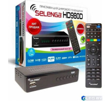 Приставка для цифрового ТВ SELENGA HD980D