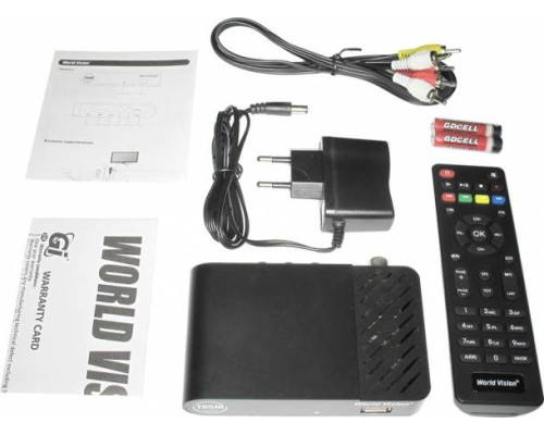 Приставка для цифрового ТВ WORLD VISION T65M