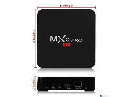 Смарт тв приставка MXQ PRO 4K 5G