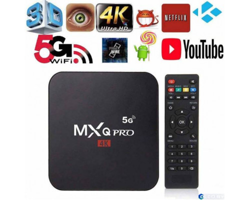 Смарт тв приставка MXQ PRO 4K 5G