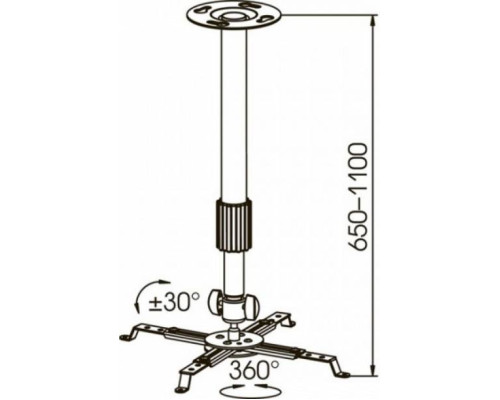 Кронштейн Kromax Projector-300