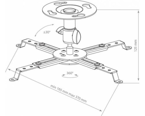 Кронштейн Kromax Projector-30