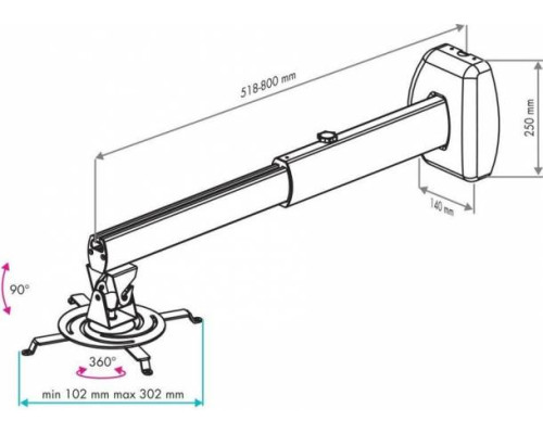 Кронштейн VLK Trento-86
