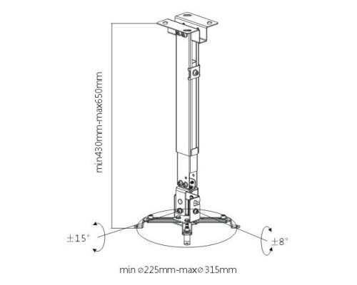 Кронштейн iTECHmount PRB-15 S