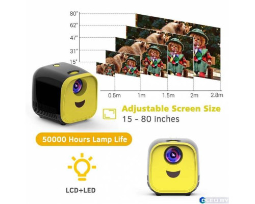 Переносной детский проектор-куб