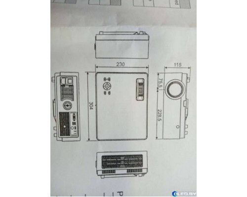 LED Проектор LCD D5