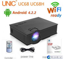 Мини LED проектор Unic UC 68 с WiFi