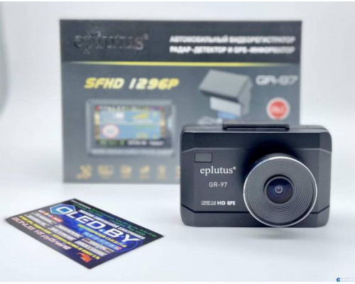 Видеорегистратор с радар-детектором Eplutus GR-97