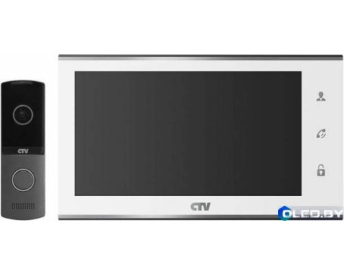 Комплект цветного видеодомофона CTV DP2702MD Белый