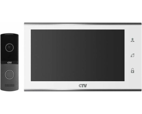 Комплект цветного видеодомофона CTV DP2702MD Черный