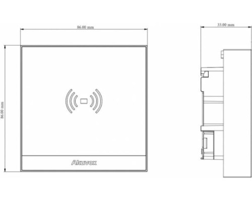 Терминал контроля доступа Akuvox A02S