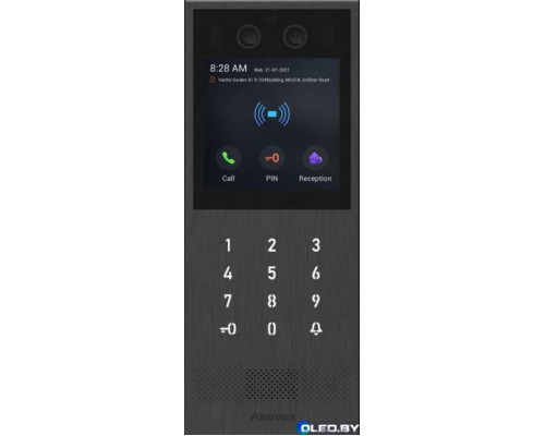 Вызывная панель многоабонентская Akuvox X912S