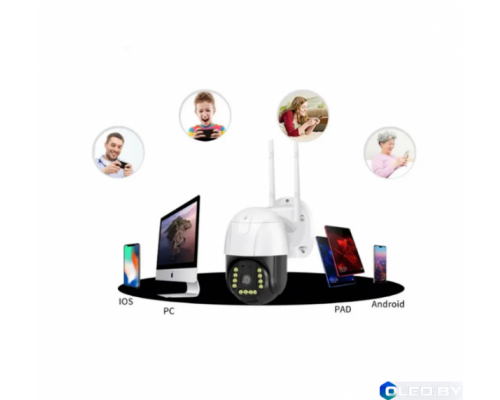 Беспроводная поворотная PTZ Wi-Fi IP камера XPX EA640SS 4G-ХИТ-