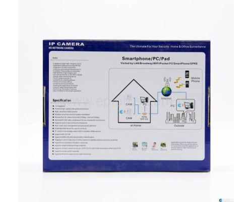 Беспроводная Wi-Fi IP камера Eplutus GD2811