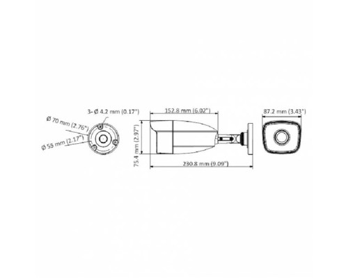 Видеокамера HD 1Mp HiWatch DS-T120