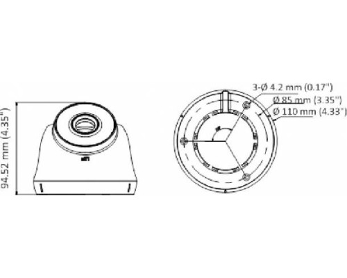 Видеокамера HD 2Mp HiWatch DS-T233