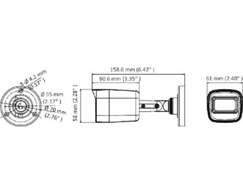 Видеокамера HD 8Mp HiWatch DS-T800